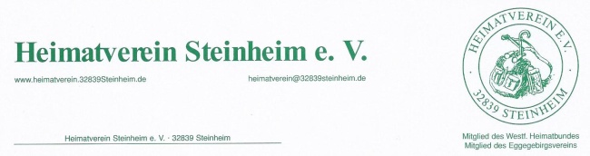 Heimatverein Steinheim Logo